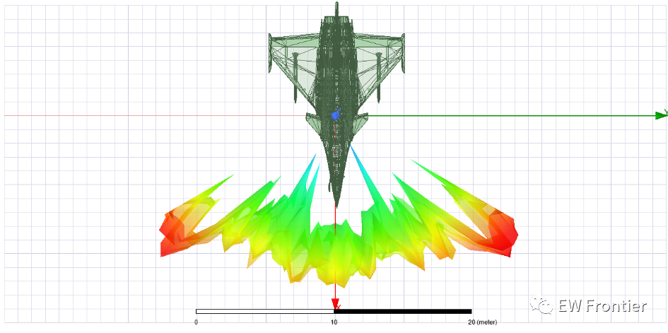 阵风-C雷达散射模拟——Rafale-C radar scattering simulation的图63