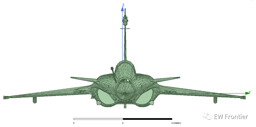 阵风-C雷达散射模拟——Rafale-C radar scattering simulation的图8