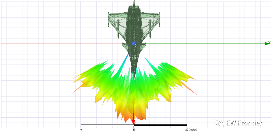 阵风-C雷达散射模拟——Rafale-C radar scattering simulation的图69