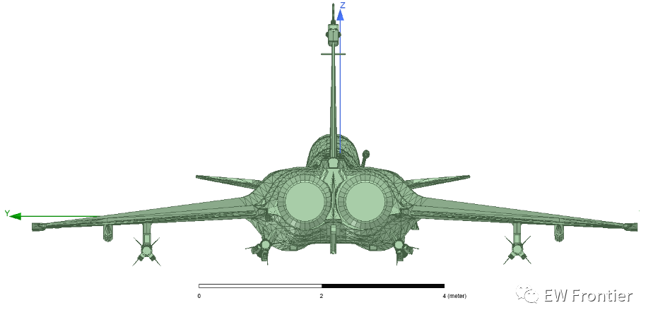 阵风-C雷达散射模拟——Rafale-C radar scattering simulation的图18