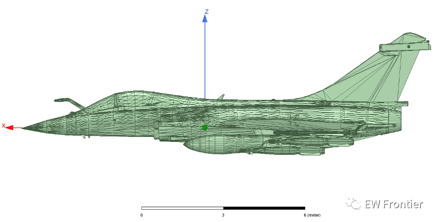 阵风-C雷达散射模拟——Rafale-C radar scattering simulation的图22