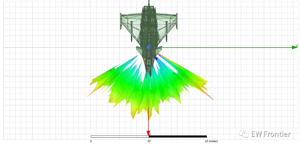 阵风-C雷达散射模拟——Rafale-C radar scattering simulation的图67