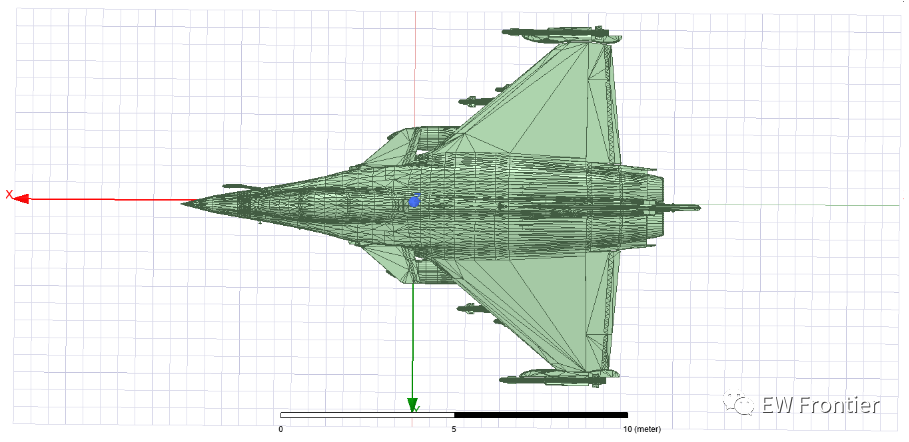 阵风-C雷达散射模拟——Rafale-C radar scattering simulation的图21