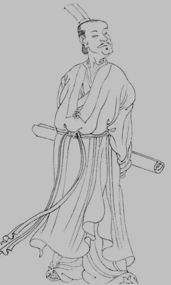 的山水画被认为是李唐的《万壑松风图》范宽的《溪山行旅图》宋画三宝