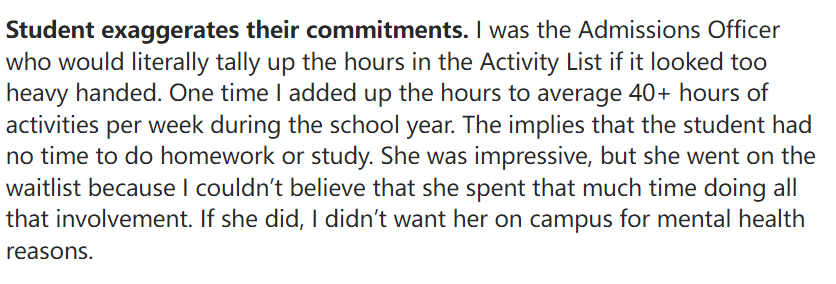 美本申请中，看似特别突出的申请材料可能暗藏危险信号