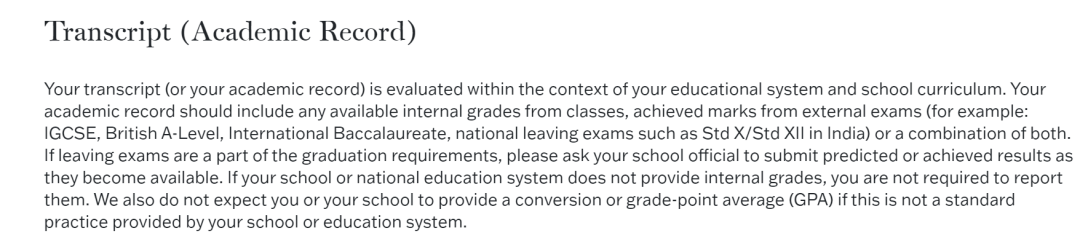 美国顶尖大学对GPA的要求