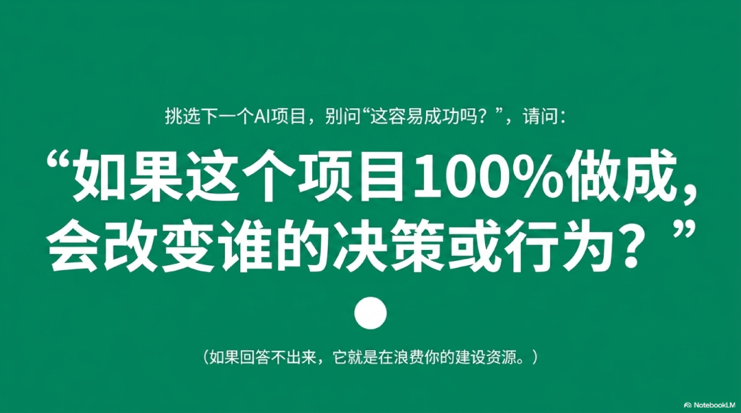 为什么越容易做的AI项目，往往越不值得做？丨FDE重新理解机会成本