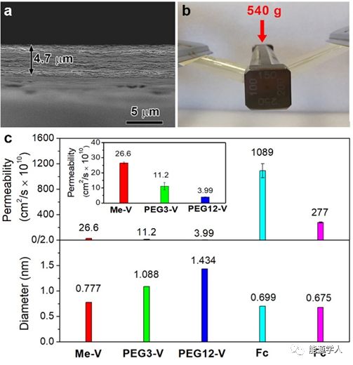 蒋建兵课题组 Peg化负极材料助力非水系有机液流电池 能源学人 微信公众号文章阅读 Wemp