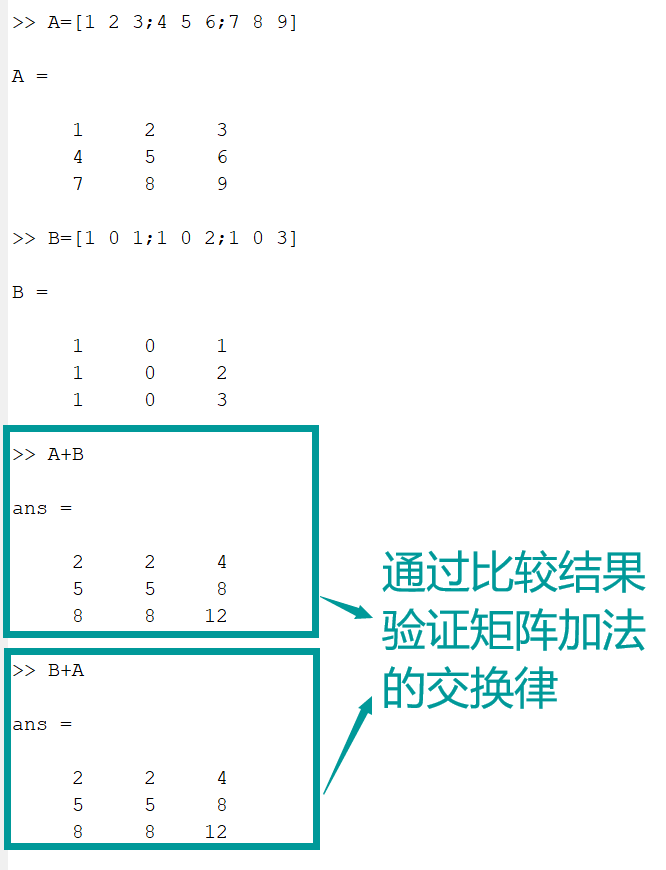 MATLAB小白入门03-02—矩阵加减运算的图4