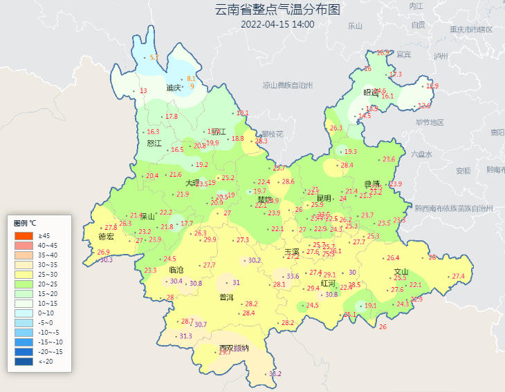 大理天气40天预报明起降温雨雪将在云南天气舞台上唱主角