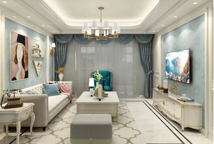 阳光城文澜府129㎡简欧风