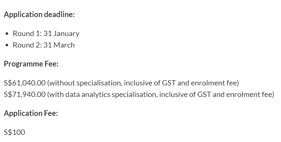 新加坡南洋理工大学低门槛、高录取率的捡漏专业推荐
