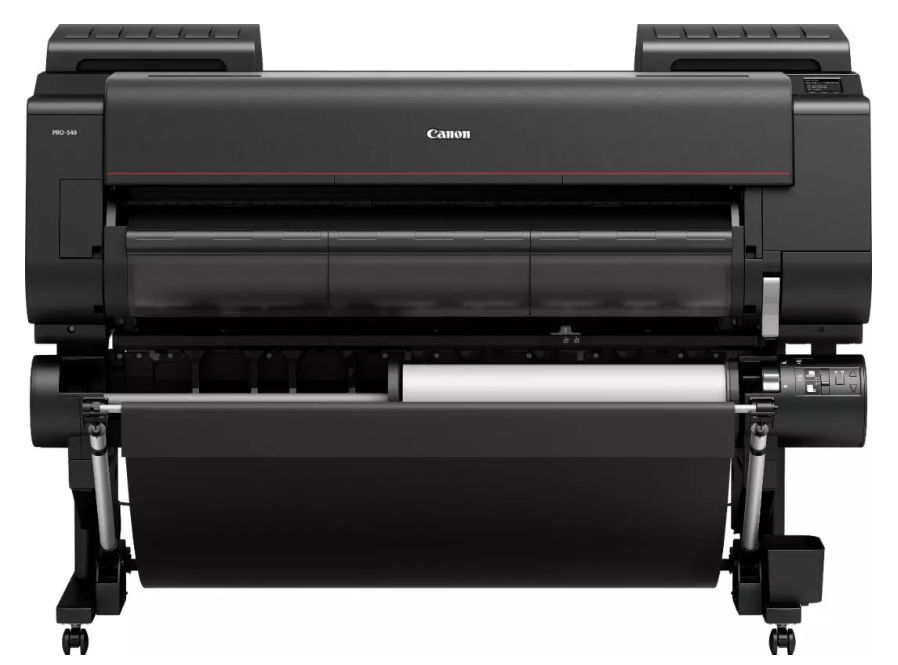 一般打印机应对不了宣纸这种特殊材质,但是对于佳能红线机型pro-540大