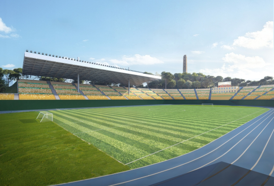 ▲越秀山项目改造工程效果图