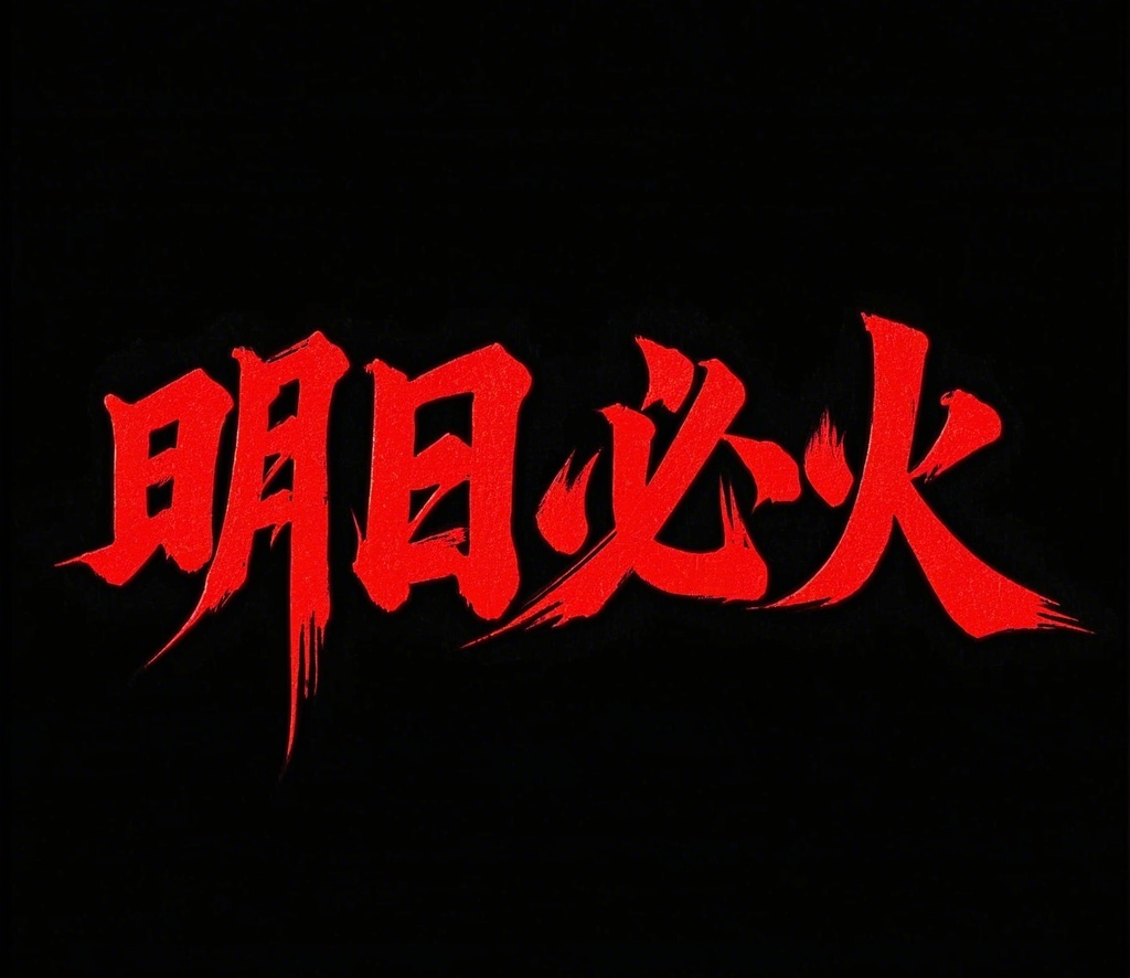 明日必火