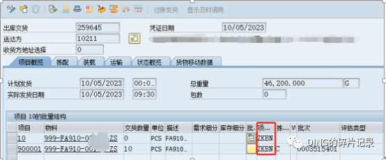 SAP 销售寄售补货订单发货单进 VF04的问题补充 - 封面图