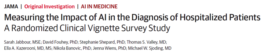 《JAMA》：成也AI，败也AI？AI在临床诊断中是一把双刃剑
