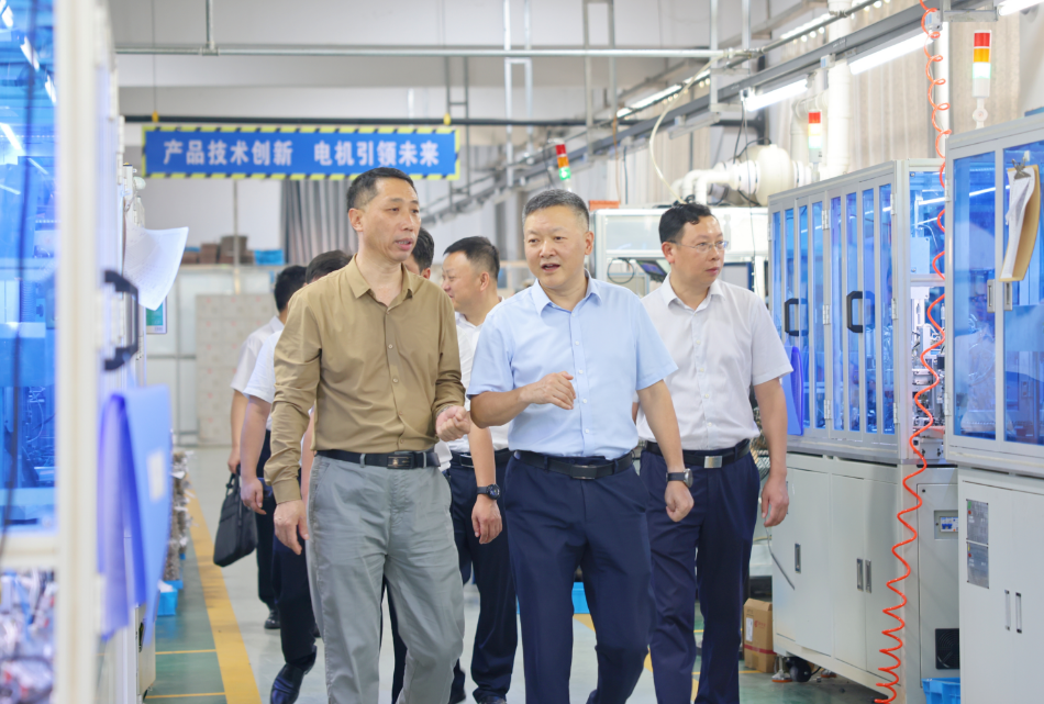 县委副书记,代县长徐翔深入县工业园区部分企业调研