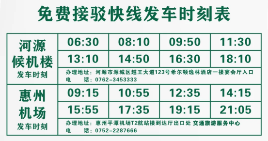 图源：惠州机场共享