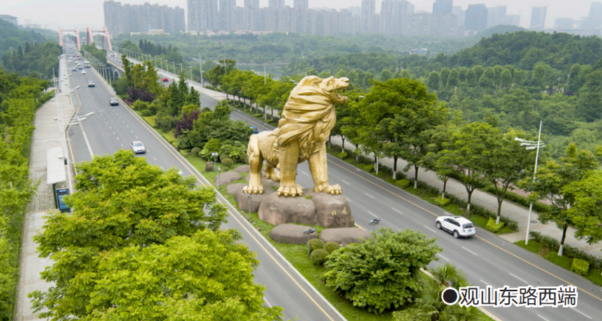 16条射线中的观山东路▲黔灵山路编后 每日寄语:贵阳"三环十六射"