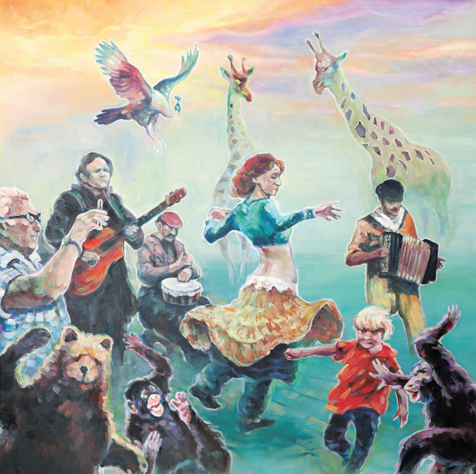 展讯丨走近天边——吉尔格楞&乌兰托嘎绘画作品联展 第18张