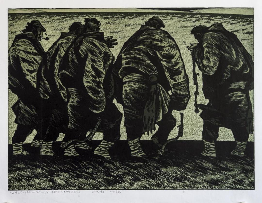 守望与交流融合的长线一一举办铸牢中华民族共同体意识哲里木版画全国巡展综述 第6张