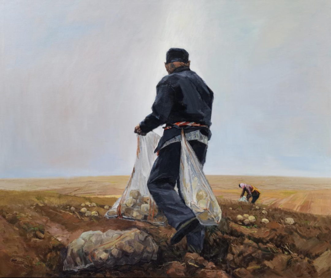 内蒙古五位油画家成功入选2025·百家金陵画展（油画） 第5张