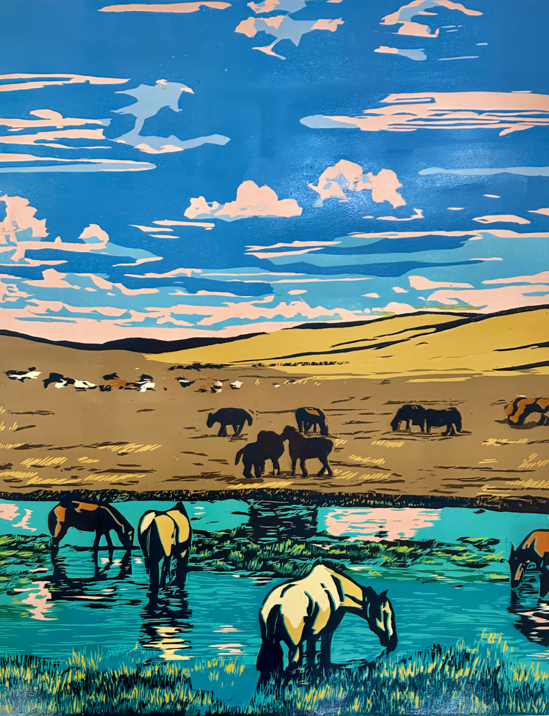 “新象共生 溢彩北疆”首届内蒙古新文艺群体美术作品线上展（一） 第13张