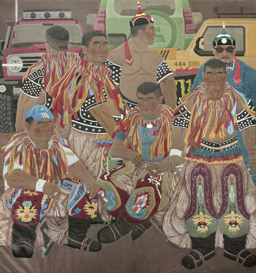 “新象共生 溢彩北疆”首届内蒙古新文艺群体美术作品线上展（一） 第5张