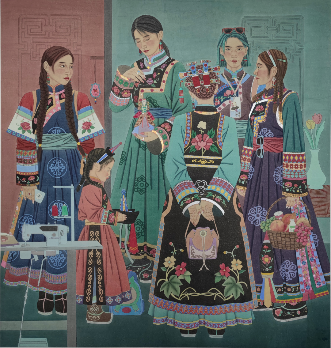 “新象共生 溢彩北疆”首届内蒙古新文艺群体美术作品线上展（一） 第6张