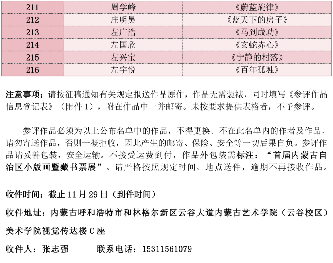 首届内蒙古自治区小版画暨藏书票展初评名单 第6张