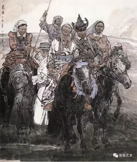 第十四届全国美术展览进京作品展览作者 | 鲍凤林、陈晗晟（中国画） 第4张