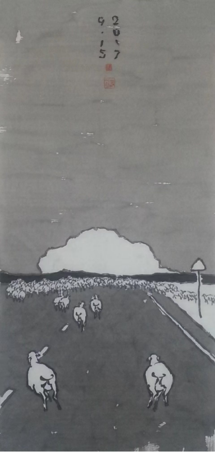 第十四届全国美术展览进京作品展览作者 | 鲍凤林、陈晗晟（中国画） 第12张