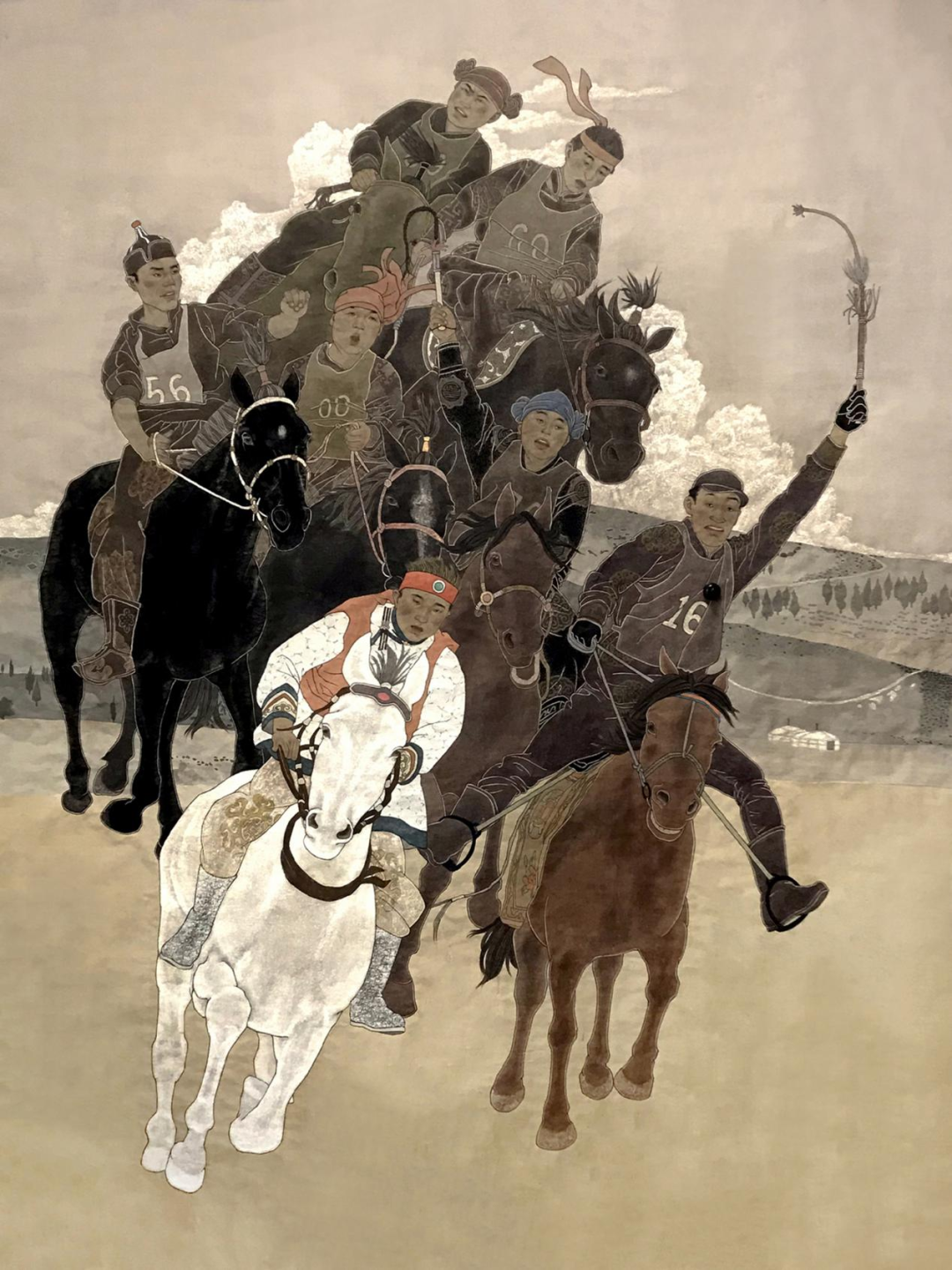 第十四届全国美术作品展览入选作者推介 | 刘思彤、刘贤亮、张国圣、于滢（中国画） 第17张