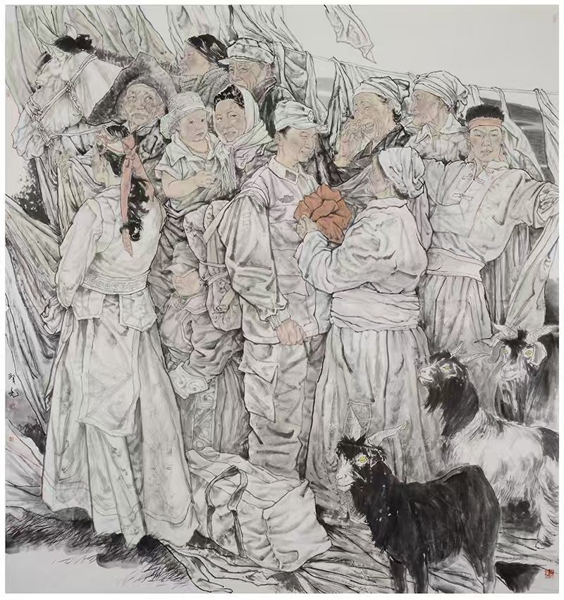 第十四届全国美术作品展览入选作者推介 | 刘思彤、刘贤亮、张国圣、于滢（中国画） 第9张