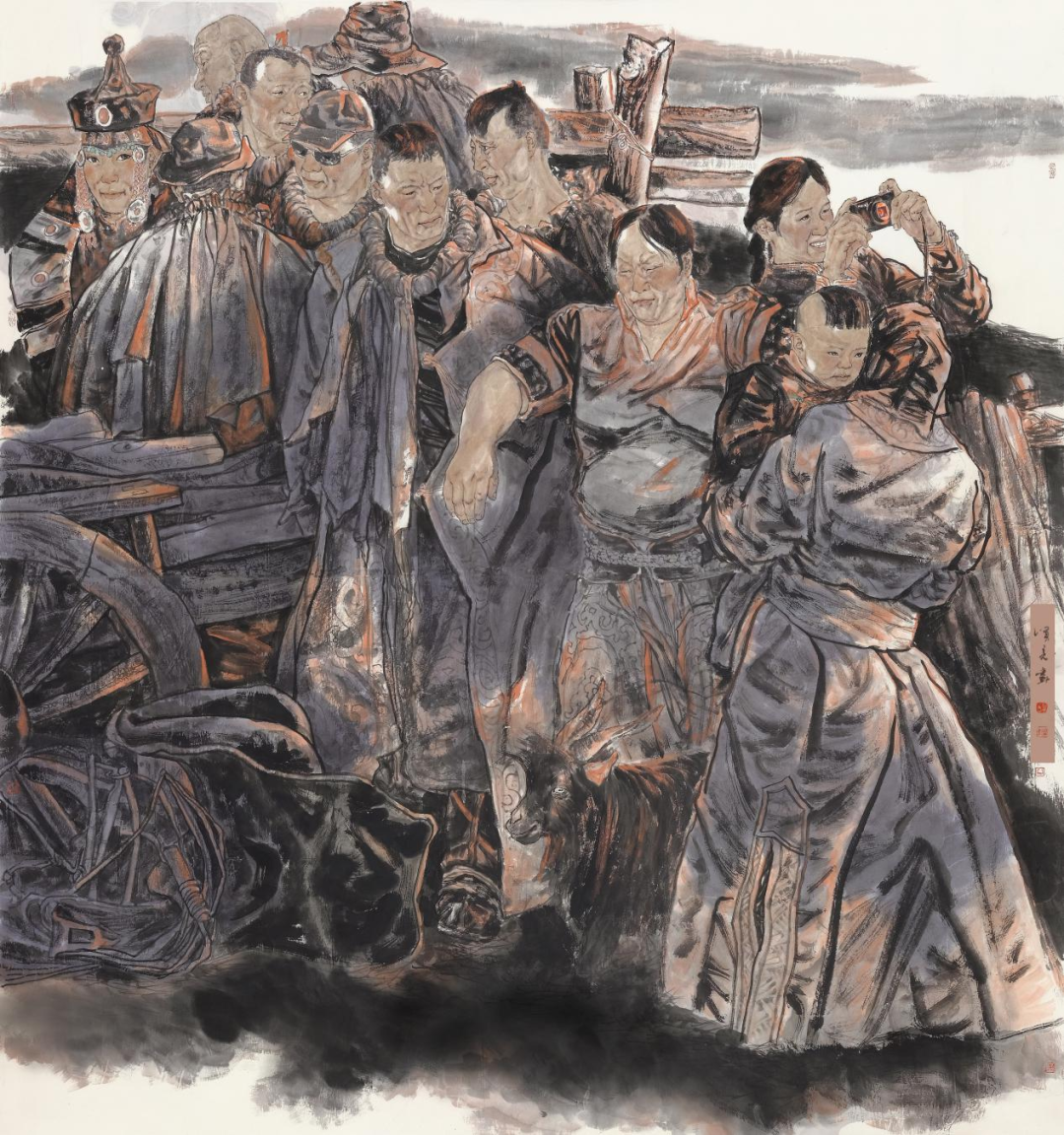 第十四届全国美术作品展览入选作者推介 | 刘思彤、刘贤亮、张国圣、于滢（中国画） 第11张