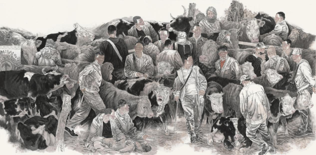 第十四届全国美术作品展览入选作者推介 | 刘思彤、刘贤亮、张国圣、于滢（中国画） 第10张