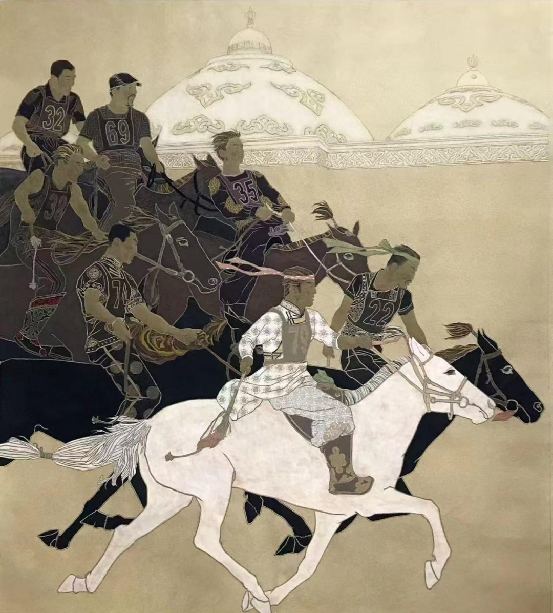 第十四届全国美术作品展览入选作者推介 | 刘思彤、刘贤亮、张国圣、于滢（中国画） 第23张