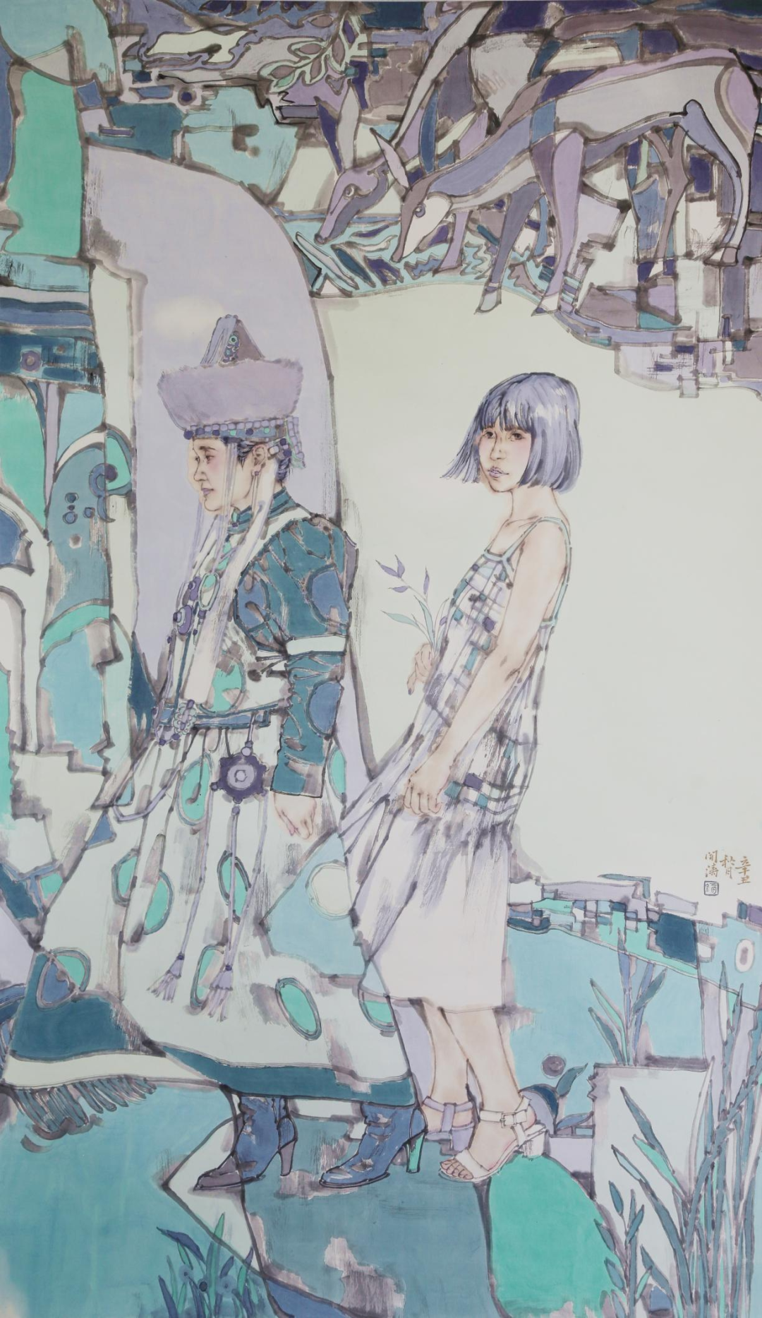 第十四届全国美术作品展览入选作者推介 | 刘闻涛、刘美霞、刘钰欣（中国画） 第7张