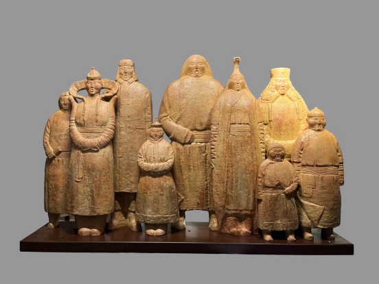 第十四届全国美术作品展览内蒙古入选作者及作品推介丨雕塑部分：金钢 李泽昊 萨其日拉图 第2张