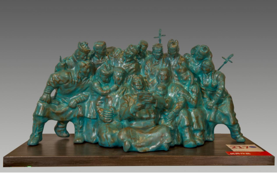 第十四届全国美术作品展览内蒙古入选作者及作品推介丨雕塑部分：金钢 李泽昊 萨其日拉图 第16张