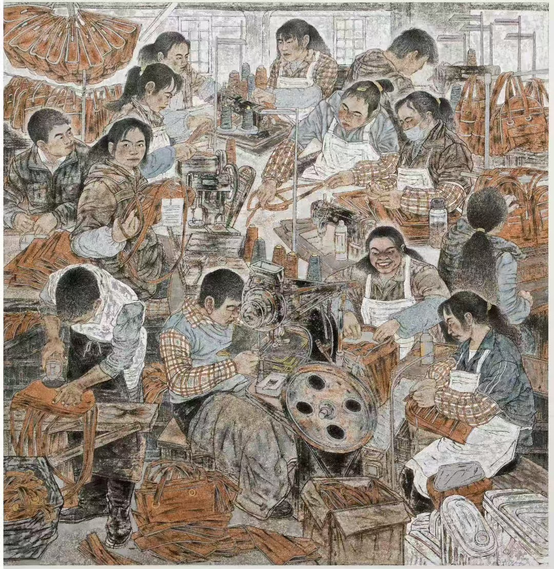 内蒙古三位艺术家作品入选第二届壁画作品展 第3张