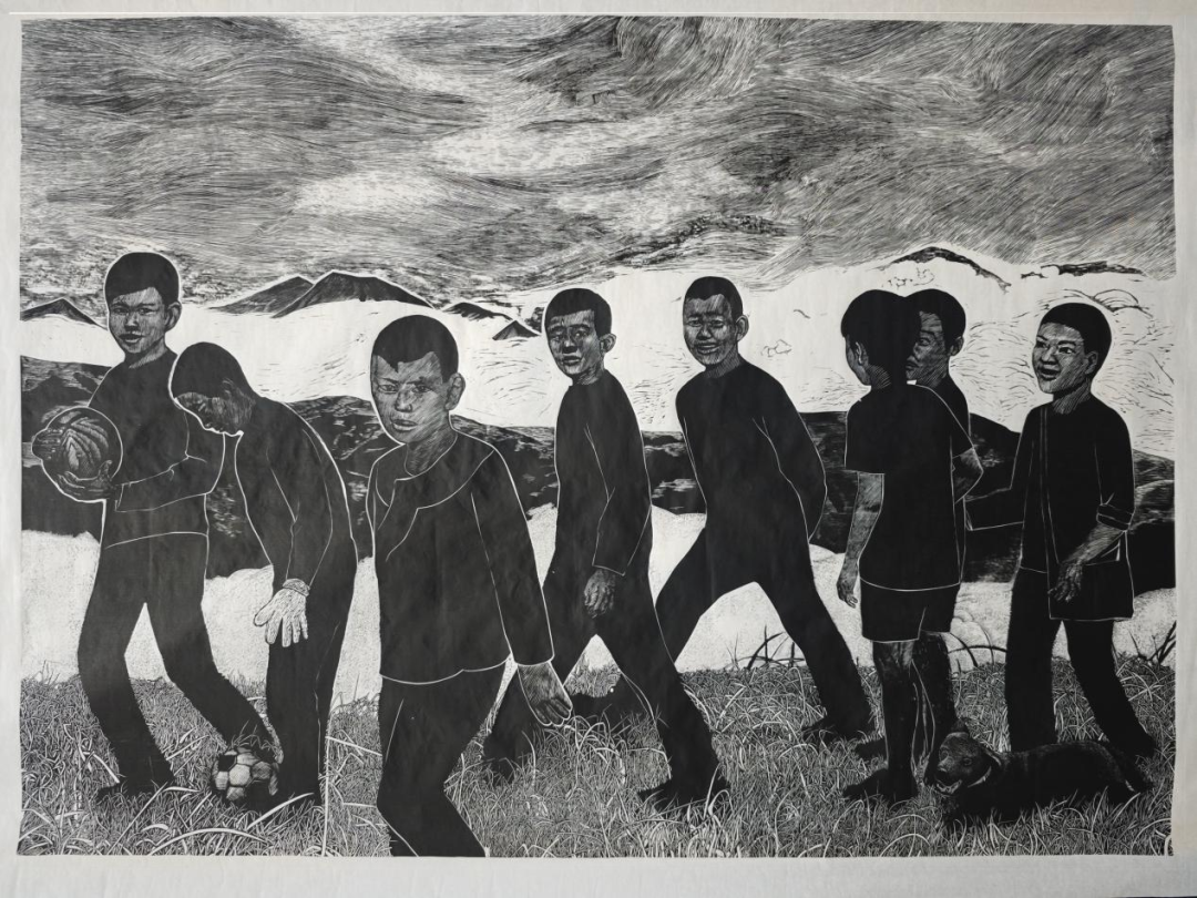 第十四届全国美术作品展览内蒙古入选作者及作品推介丨版画部分：齐达拉图 高磊 慧兰 第14张