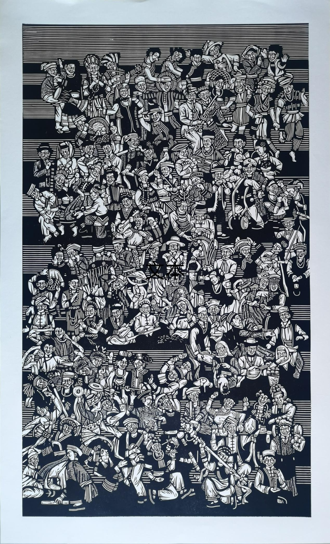 第十四届全国美术作品展览内蒙古入选作者及作品推介丨版画部分：齐达拉图 高磊 慧兰 第4张