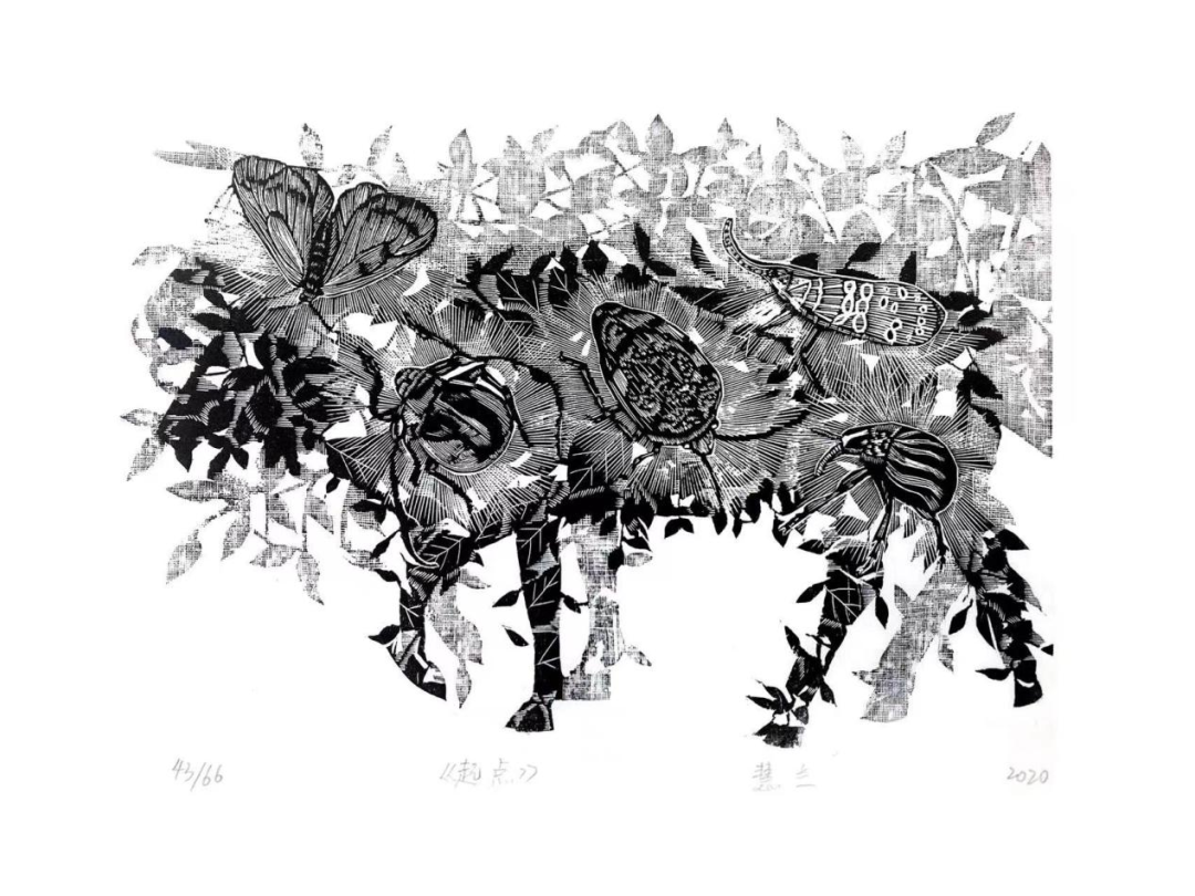第十四届全国美术作品展览内蒙古入选作者及作品推介丨版画部分：齐达拉图 高磊 慧兰 第20张