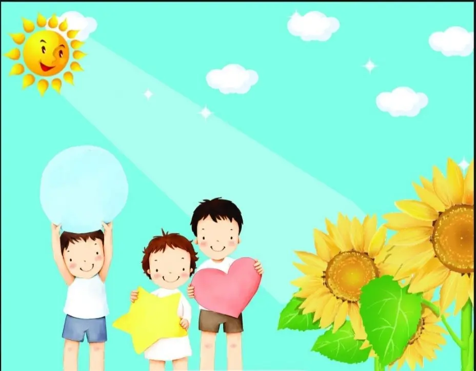 阳光下成长向阳花开通渭路小学艺术节美术活动