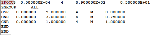 SYNOPSYS 光學(xué)設(shè)計軟件課程四十七：一個30倍的變焦鏡頭的圖9