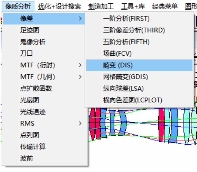 SYNOPSYS 光学设计软件课程四十八：从初始结构开始设计的微光刻透镜的图10