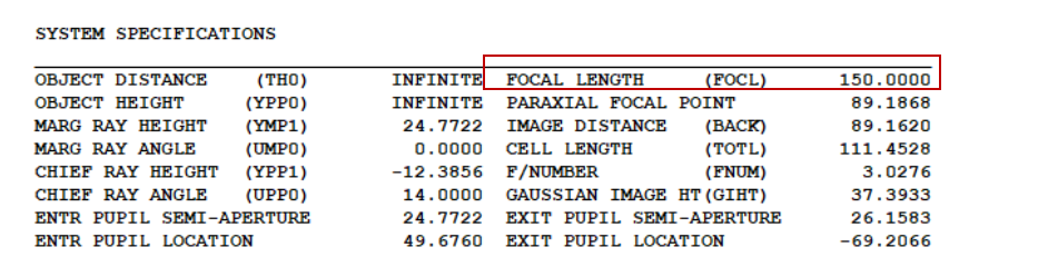 SYNOPSYS 光学设计软件课程五十六：SYNOPSYS 如何实现镜头缩放？的图7
