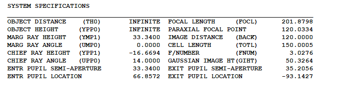 SYNOPSYS 光学设计软件课程五十六：SYNOPSYS 如何实现镜头缩放？的图5